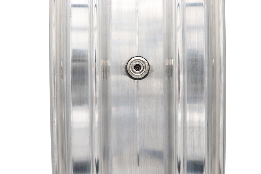 23 x 3.5" Manhattan Front Wheel Polished Aluminum