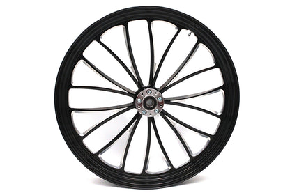 26 x 3.5" Manhattan Front Wheel Black Cut