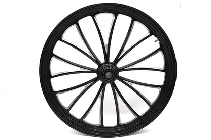 26 x 3.5" Manhattan Front Wheel Black Cut