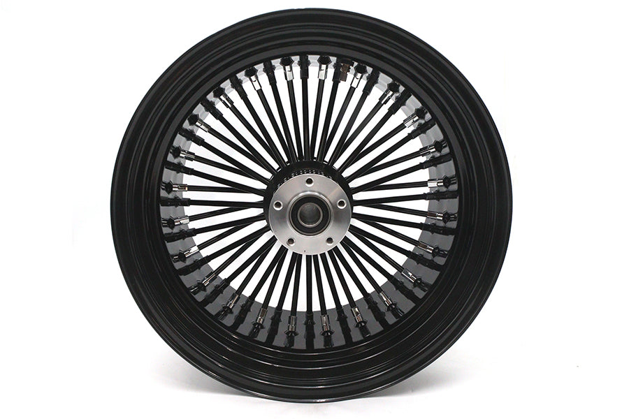 18 x 10.5" King Spoke Rear Wheel Black