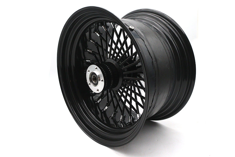 18 x 10.5" King Spoke Rear Wheel Black