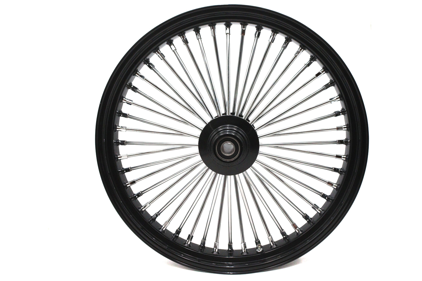 23 x 3.5" King Spoke Front Wheel Black/Chrome