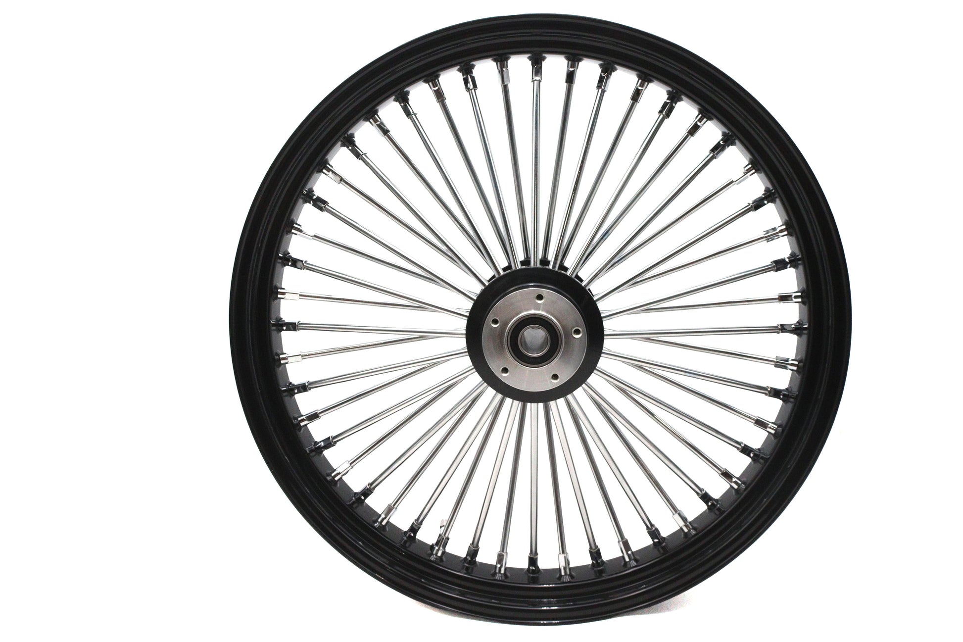 23 x 3.5" King Spoke Front Wheel Black/Chrome
