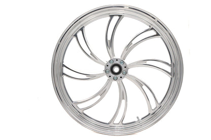 23 x 3.5" Vortex Front Wheel Polished Aluminum