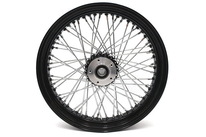 18 x 3.5" Ultima 60 Spoke Front Wheel Black