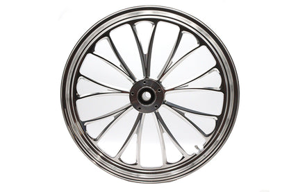 21 x 2.15" Manhattan Front Wheel Polished Aluminum