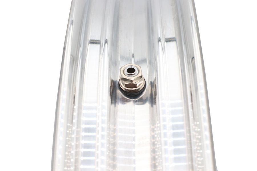 21 x 2.15" Manhattan Front Wheel Polished Aluminum