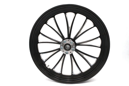 21 x 3.5" Manhattan Front Wheel Black Cut