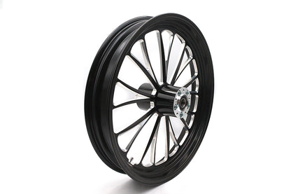 21 x 3.5" Manhattan Front Wheel Black Cut
