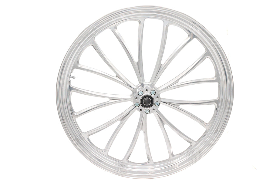 26 x 3.5" Manhattan Front Wheel Polished