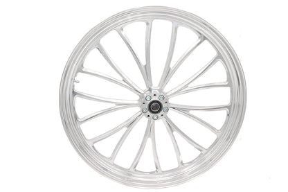 26 x 3.5" Manhattan Front Wheel Polished