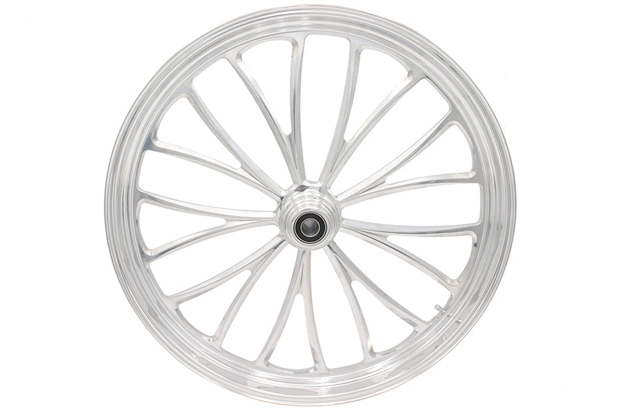 26 x 3.5" Manhattan Front Wheel Polished
