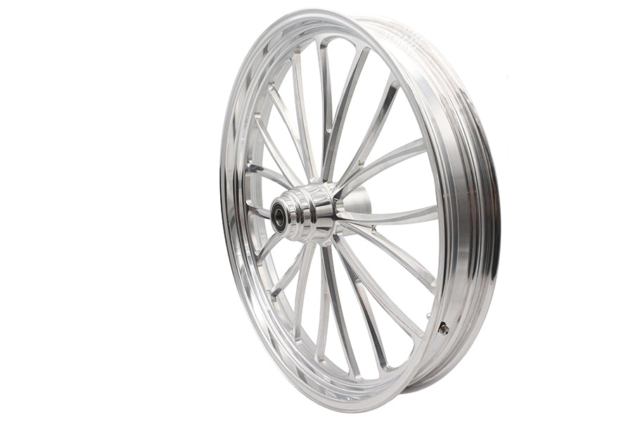 26 x 3.5" Manhattan Front Wheel Polished