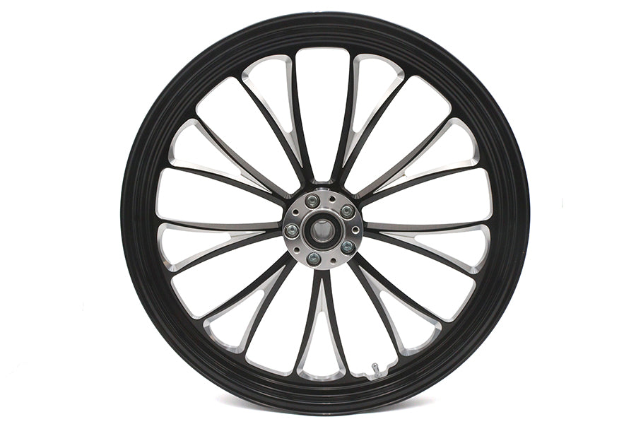 21 x 2.15" Manhattan Front Wheel Black Cut