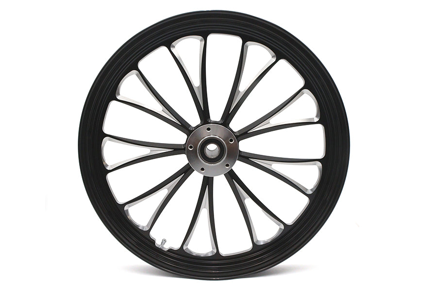 21 x 2.15" Manhattan Front Wheel Black Cut