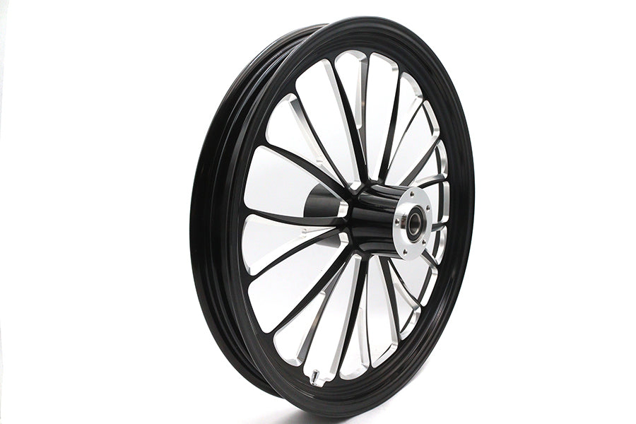 21 x 2.15" Manhattan Front Wheel Black Cut