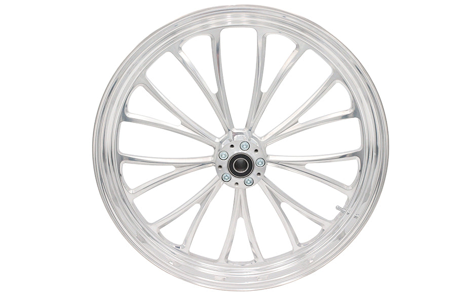 23 x 3.5" Manhattan Front Wheel Polished