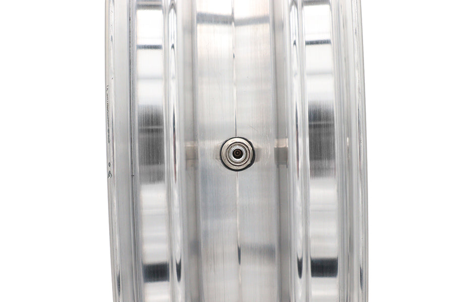 21 x 3.5" Kool Kat Front Wheel Polished Aluminum