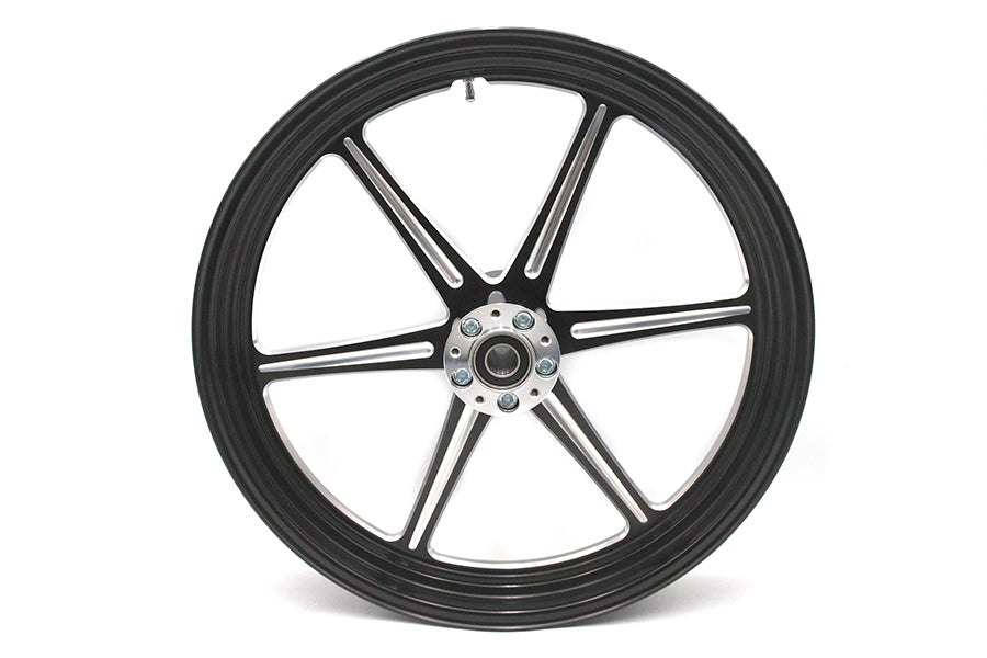 21 x 3.5" Revolver Front Wheel Black Cut