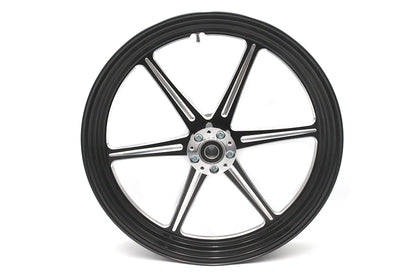 21 x 3.5" Revolver Front Wheel Black Cut