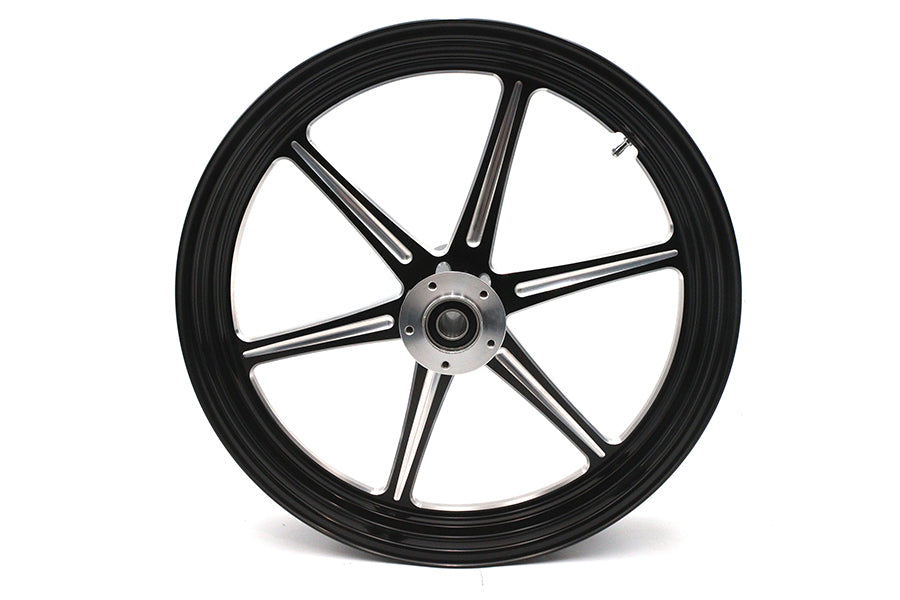 21 x 3.5" Revolver Front Wheel Black Cut