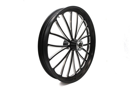 26 x 3.5" Manhattan Front Wheel Black Cut