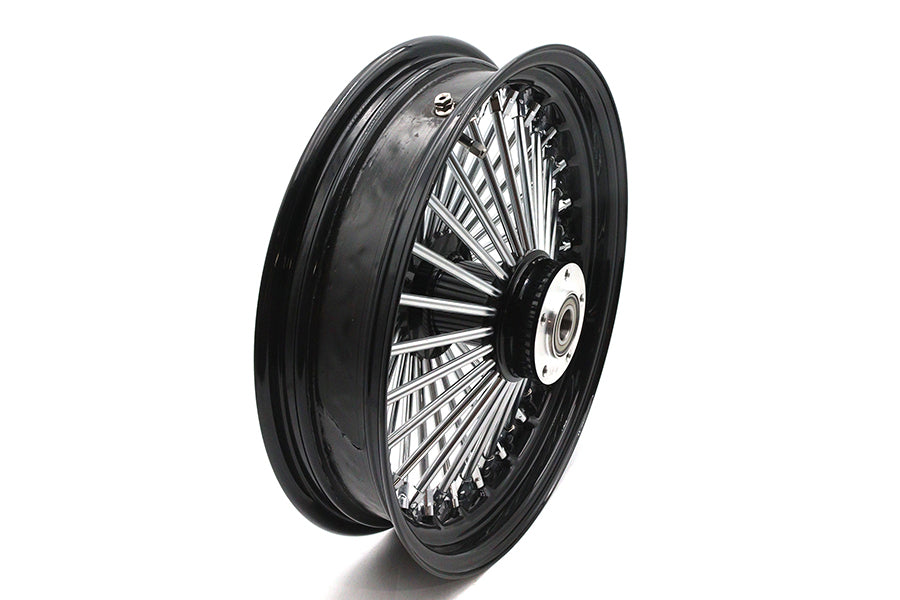 16 x 3.5" King Spoke Rear Wheel Black