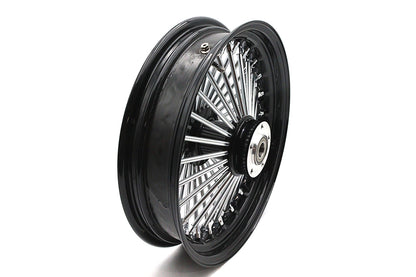 16 x 3.5" King Spoke Rear Wheel Black