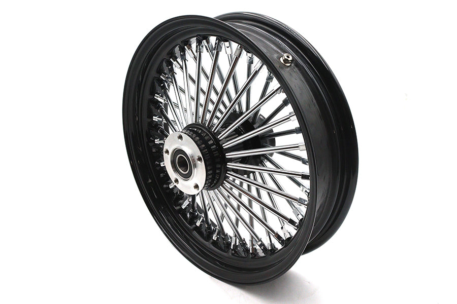 16 x 3.5" King Spoke Rear Wheel Black