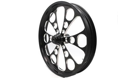 26 x 3.5" Kool Kat Front Wheel Black Cut