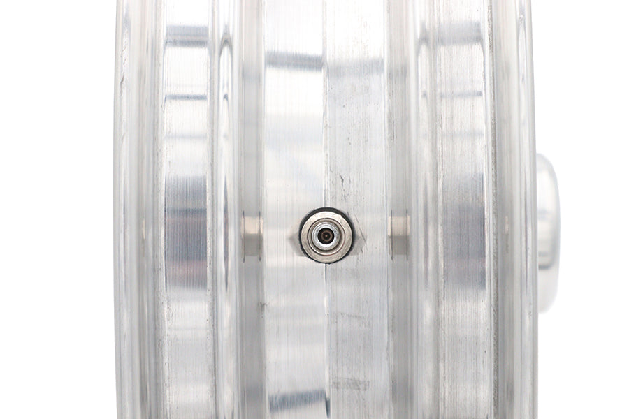 18 x 3.5" Kool Kat Front Wheel Polished Aluminum