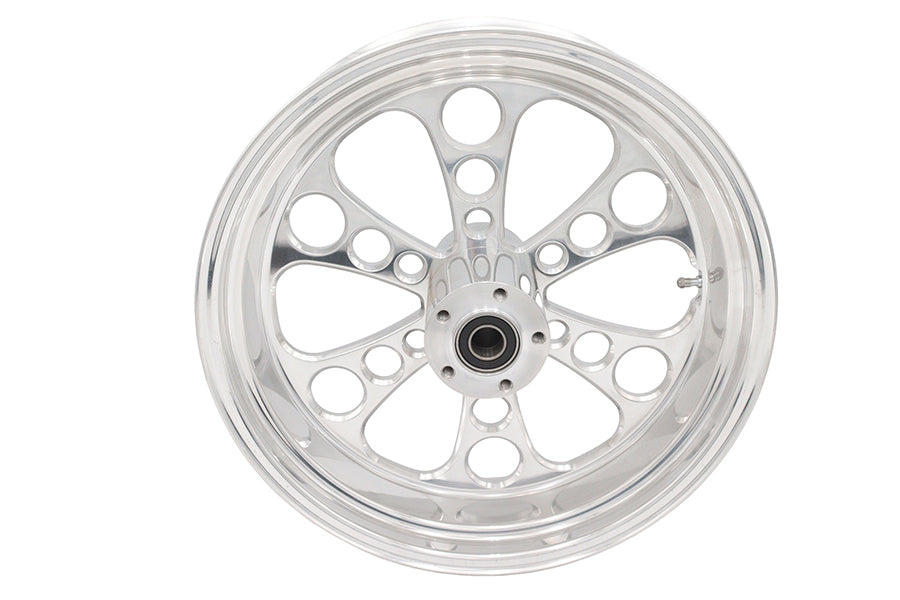 18 x 5.5" Kool Kat Rear Wheel Polished