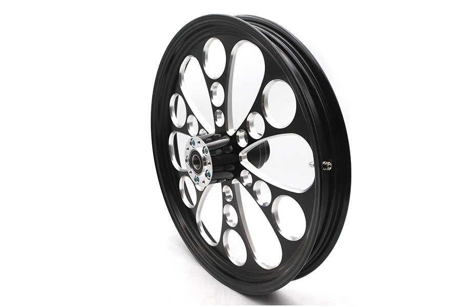 21 x 2.15" Kool Kat Front Wheel Black Cut