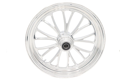 18 x 3.5" Manhattan Front Wheel Polished Aluminum