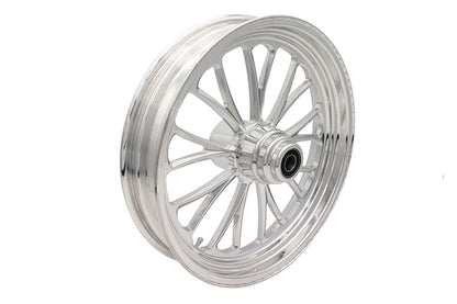 18 x 3.5" Manhattan Front Wheel Polished Aluminum