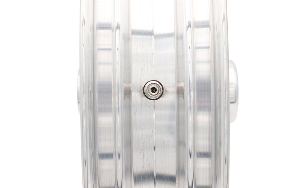 18 x 3.5" Manhattan Front Wheel Polished Aluminum
