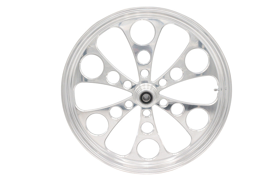 26 x 3.5" Kool Kat Front Wheel Polished
