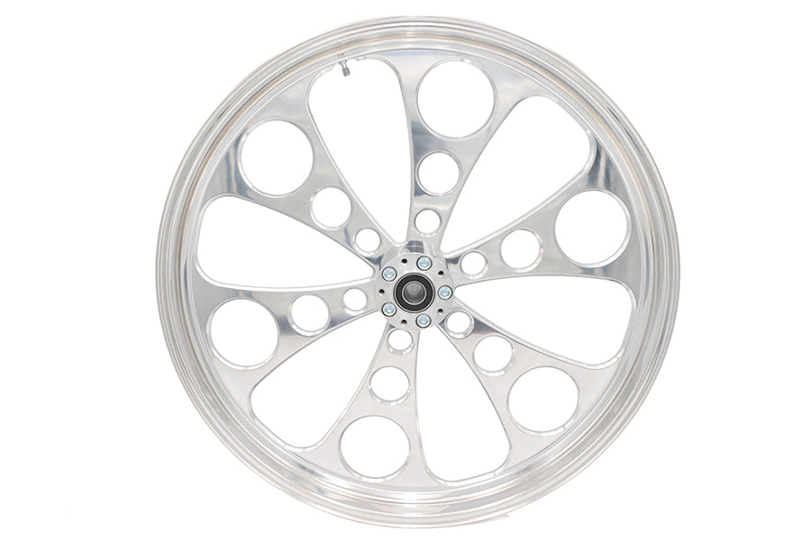 26 x 3.5" Kool Kat Front Wheel Polished
