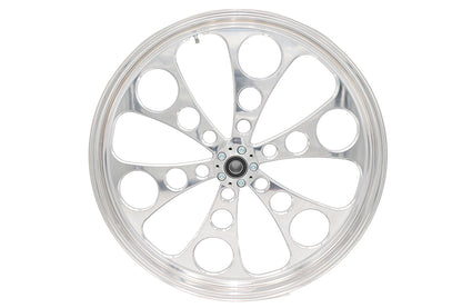 26 x 3.5" Kool Kat Front Wheel Polished