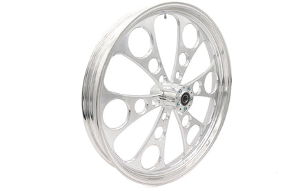 26 x 3.5" Kool Kat Front Wheel Polished
