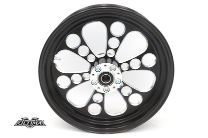 16 x 3.5" Kool Kat Front Wheel Black Cut
