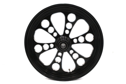 18 x 3.5" Kool Kat Front Wheel Black Cut