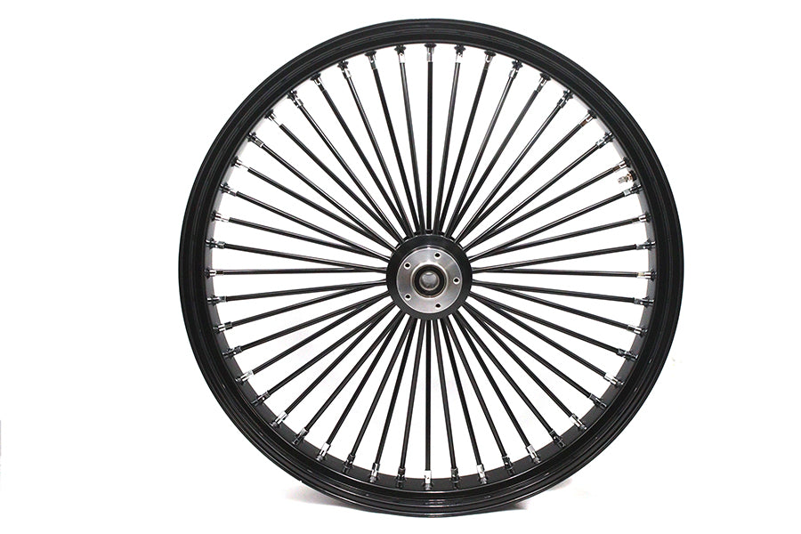 30 x 4.0" King Spoke Front Wheel Black