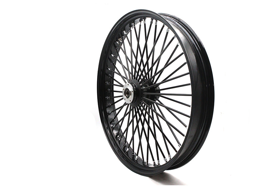 30 x 4.0" King Spoke Front Wheel Black