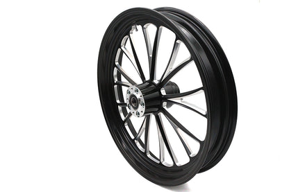 21 x 3.5" Manhattan Front Wheel Black Cut
