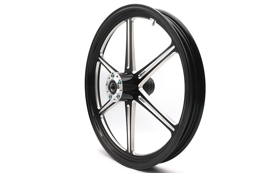 21 x 2.15" Revolver Front Wheel Black Cut