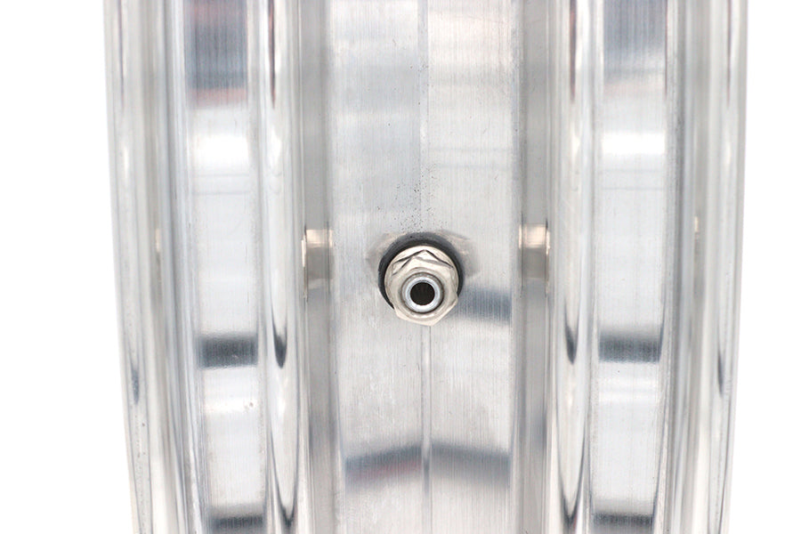 21 x 3.5" Kool Kat Front Wheel Polished Aluminum