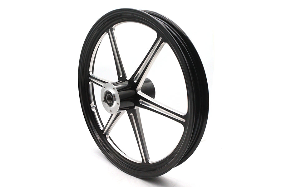21 x 2.15" Revolver Front Wheel Black Cut