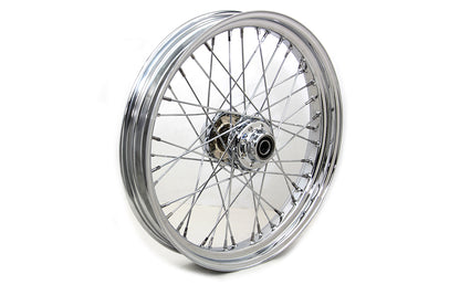 21 x 3.25" Front Spoke Wheel Chrome