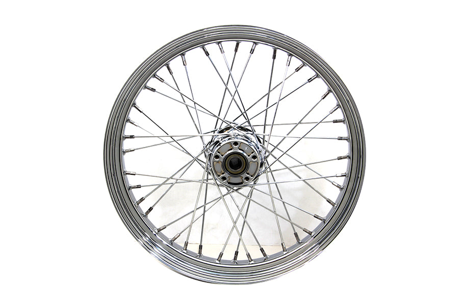 21 x 3.25" Front Spoke Wheel Chrome
